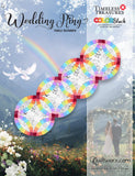 Fabric Kit & Pattern for Wedding Ring Table Topper